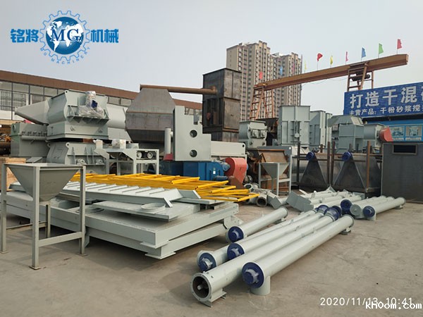 马来西亚半自动干粉砂浆生产线已发货