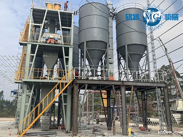 干粉砂浆搅拌站和混凝土搅拌站一样吗？可不可以通用？