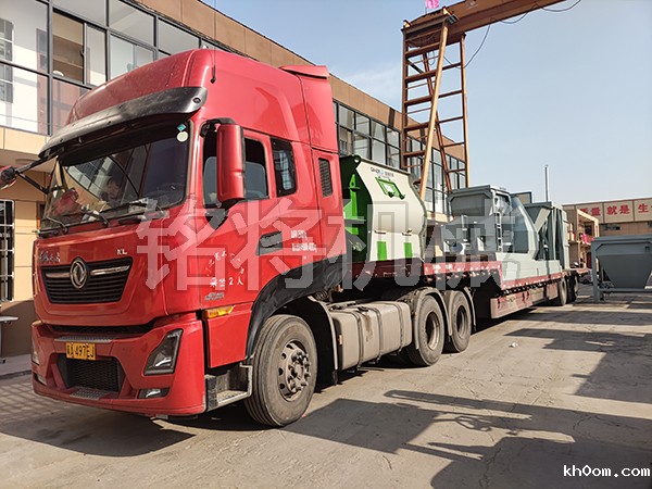 四立方主机，产量时产达15吨，于今日发往江苏连云港