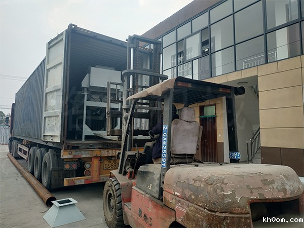 烘干机设备发货现场