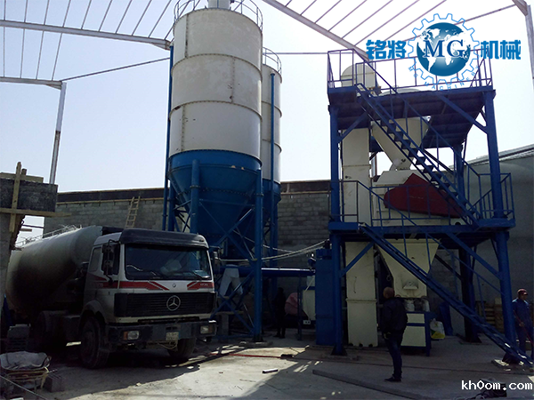 购买干粉设备为什么要选铭将机械年产30万吨干混砂浆设备