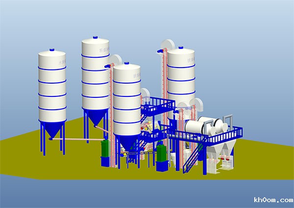 全自动无机保温砂浆生产线