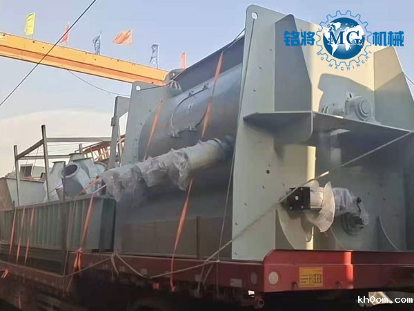 陕西西安定制犁刀混合机成套设备发货