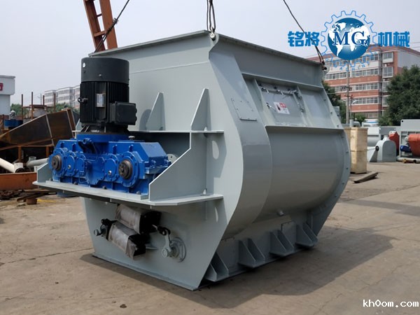 干混砂浆设备厂家分享如何提高干粉搅拌机的效率？