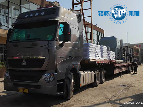 内蒙干混砂浆设备发货现场