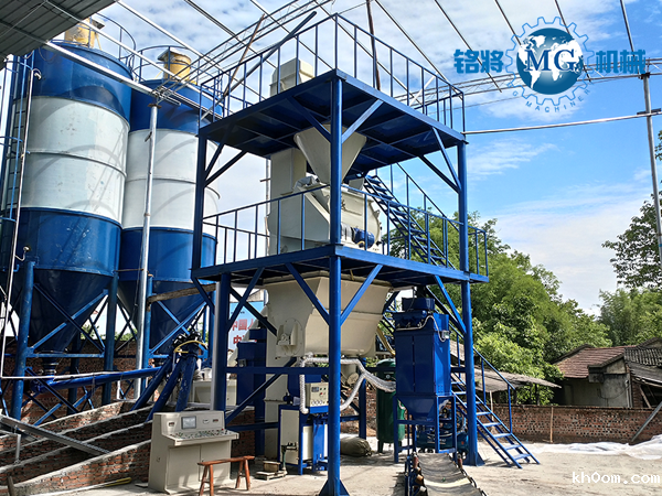 瓷砖胶生产设备多少钱？瓷砖胶生产线由哪些设备组成