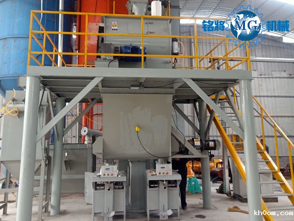 干粉砂浆生产线不能正常进料的原因