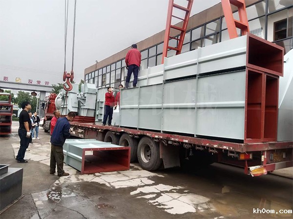 年产50万吨全自动干粉砂浆生产线第十二车发往广东