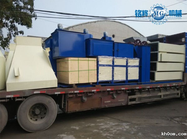 广东云浮瓷砖胶生产线发货现场