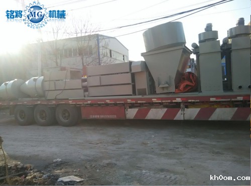 湖北中桥灌浆料设备发货现场