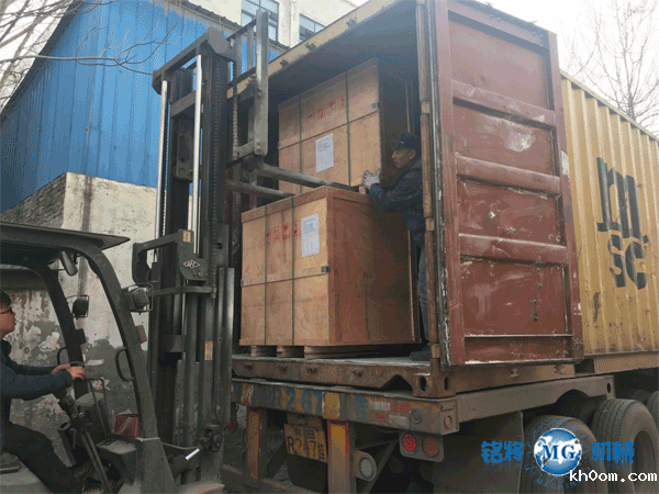 南非朋友的简易生产线已发货，请查收