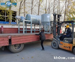 发往缅甸简易干粉生产线