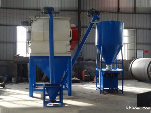 简易双轴干粉砂浆生产线