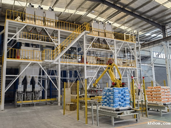 全自动干粉砂浆生产线